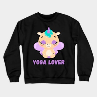 Funny Yoga Lover Crewneck Sweatshirt